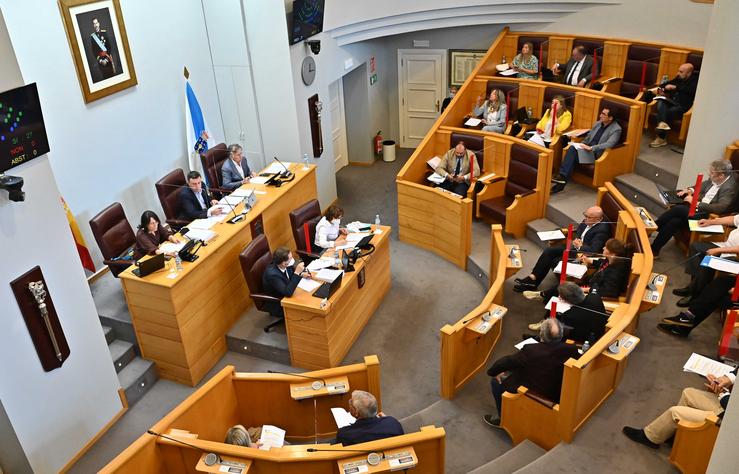 Pleno da Deputación da Coruña. TORRECILLA / Europa Press