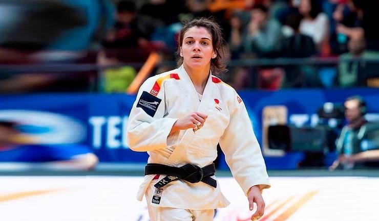 A judoka internacional Estrella López / web Estrella López