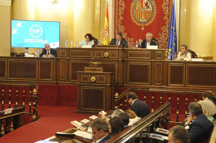 Xunta de Goberno da FEMP, presidida por Abel Caballero.. FEMP / Europa Press