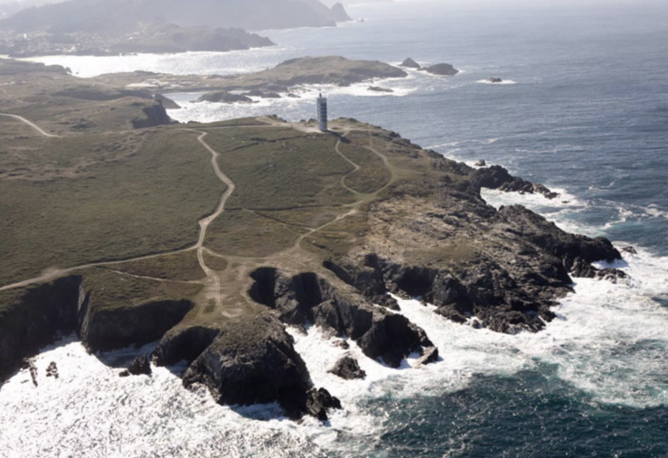 Punta Frouxeira, en Meirás, concello de Valdoviño 