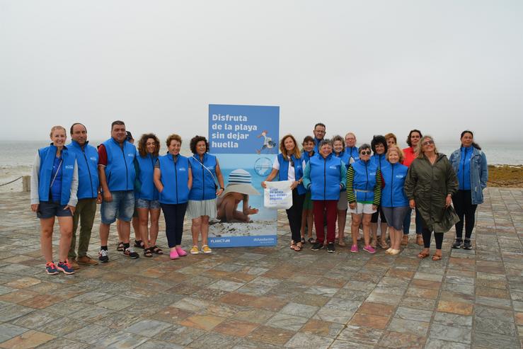 Programa 'Gozar da praia sen deixar pegada' de Afundación.. AFUNDACIÓN 