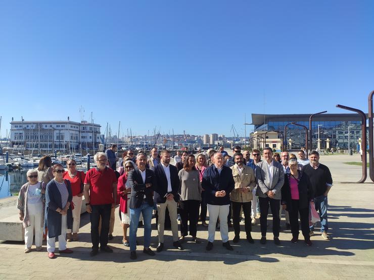 Presentación da candidatura de Miguel Lorenzo a presidente do PP local da Coruña 