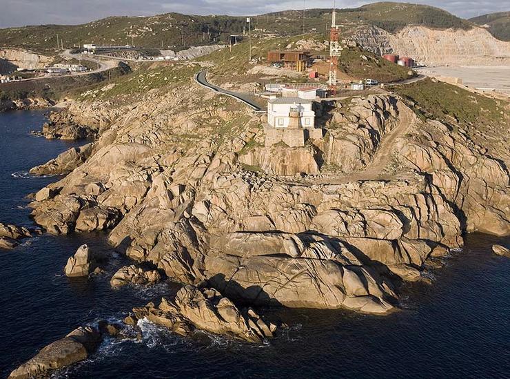 Faro do Cabo Prioriño en Ferrol 