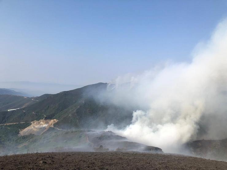 O incendio em Vilarbacu 