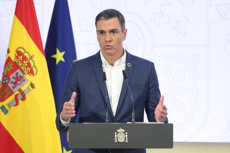 O presidente do Goberno español, Pedro Sánchez 