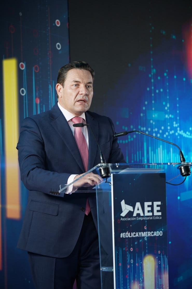 uan Diego Díaz, presidente de Asociación Eólica (AEE) / AEE - Arquivo / Europa Press
