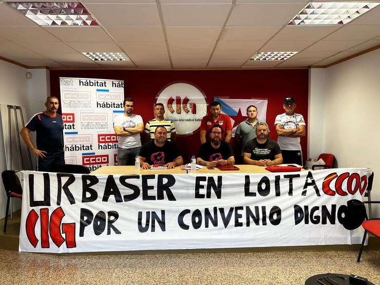 Empregados de Urbaser convocan unha folga indefinida en Santiago desde o 18 de xullo para lograr un convenio "xusto" / Europa Press