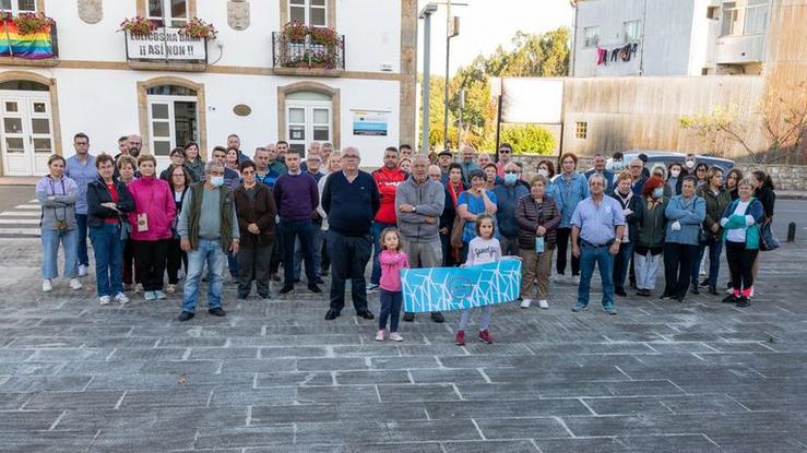 Veciñanza da Baña contra os parques eólicos / arquivo