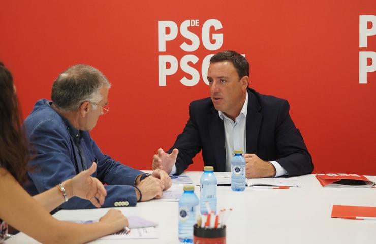 Reunión entre o PSdeG e Cegasal. PSDEG 