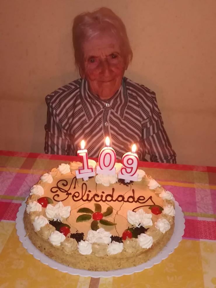 María del Carmen Nouche no seu 109º aniversario