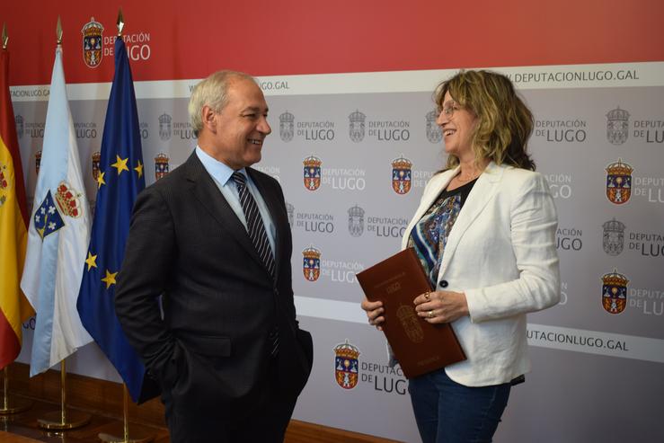 O presidente da Deputación de Lugo, José Tomei Roca, renovou a colaboración coa Asociación Raiolas Lugo (Asociación de Pais, Nais e Persoas con Trastornos do Espectro Autista e Trastornos de Comunicación Social). DEPUTACIÓN DE LUGO