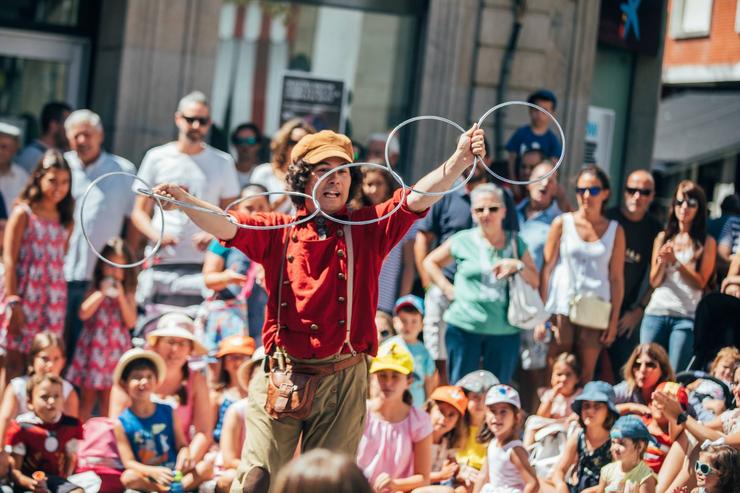 Dani García no Festiclow de Vilagarcía (arquivo). Foto cedida Prensa Concello Verín