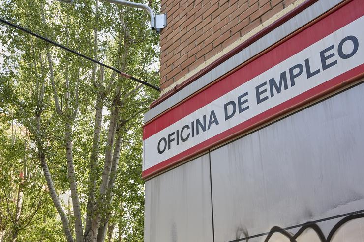 Unha oficina de servizo público de emprego, a 2 de agosto de 2022, en Madrid (España).. Jesús Hellín - Europa Press 