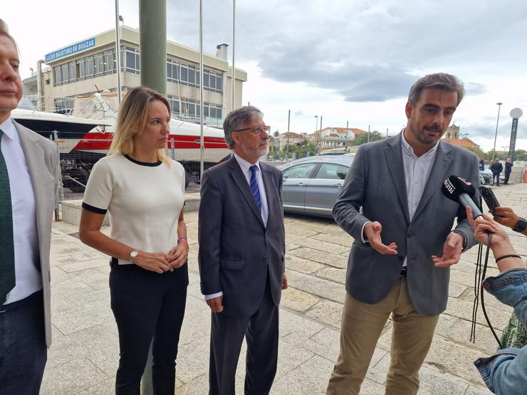 Diego Calvo esta mañá en Vigo.. PEDRO DAVILA-EUROPA PRESS / Europa Press