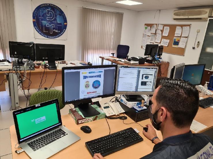 Equipo de ciberdelincuencia da Policía Nacional / Policía - Arquivo