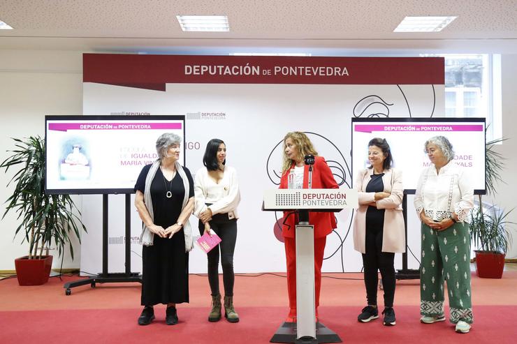 A 'Canteira de Igualdade' da Deputación de Pontevedra realizará talleres en institutos para sumar mozos feministas.. DEPUTACIÓN DE PONTEVEDRA 