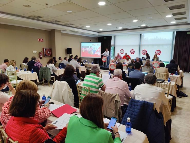 O comité nacional de UXT anuncia mobilizacións. UXT / Europa Press