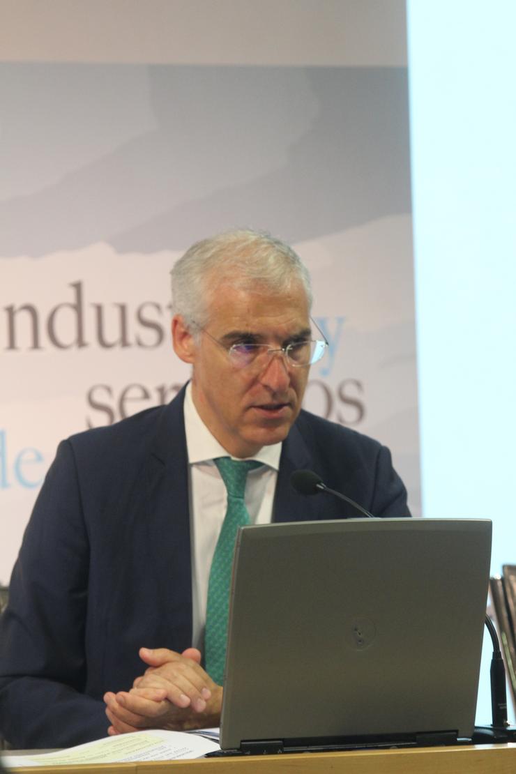 O vicepresidente económico da Xunta, Francisco Conde. XUNTA / Europa Press