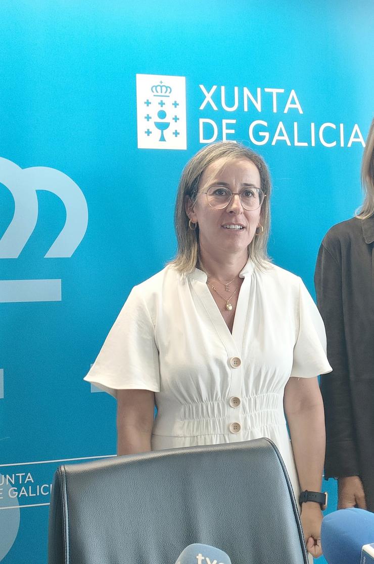 A conselleira de Infraestruturas e Mobilidade, Ethel Vázquez. / Europa Press