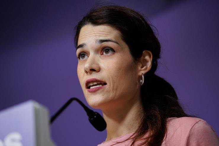A portavoz de Podemos, Isa Serra / Alejandro Martínez Vélez - Europa Press