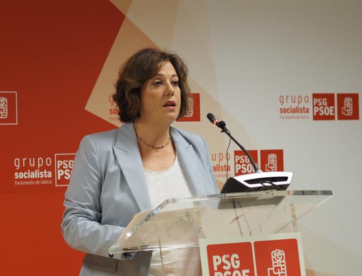 A viceportavoz parlamentaria do PSdeG Begoña Rodríguez Rumbo / PSDEG