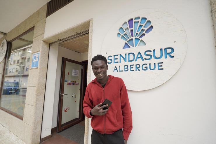 Un inmigrante desprazado desde Canarias no albergue Senda Sur, no Porriño 