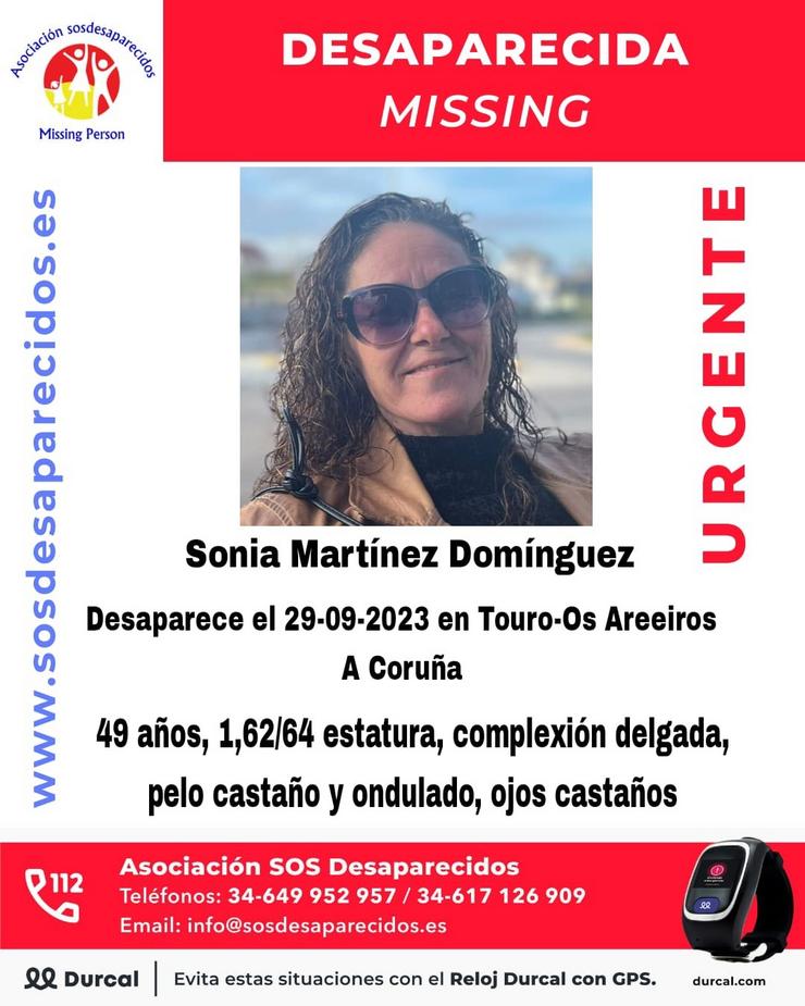 Muller desaparecida en Touro. SOS DESAPARECIDOS 
