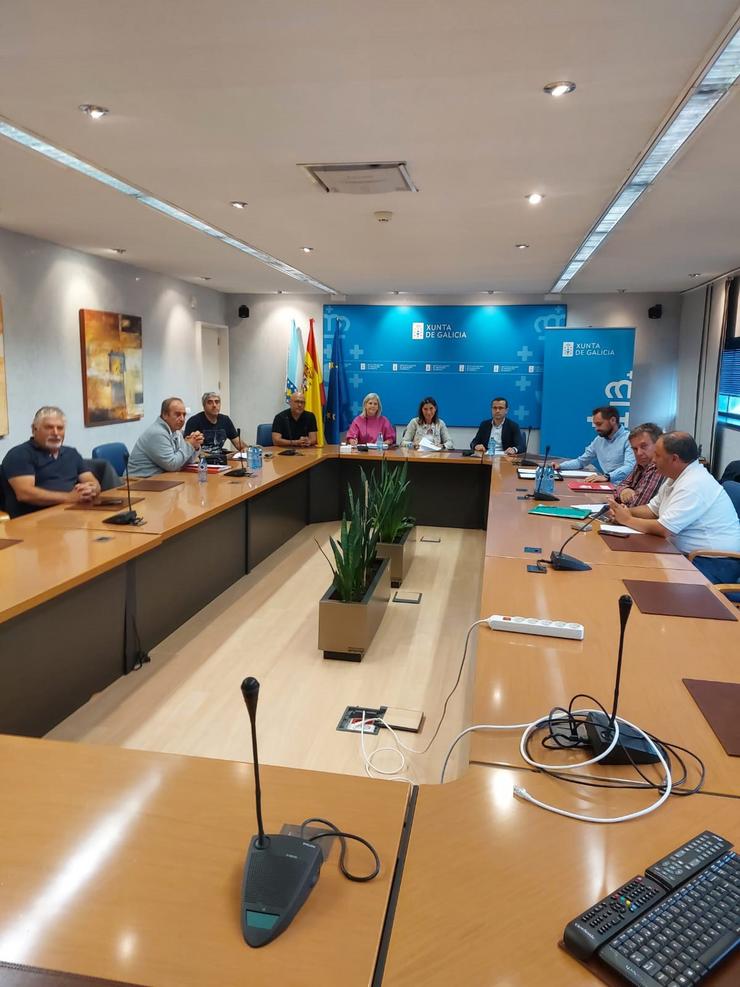 Imaxe da reunión no Igape / COMITÉ MADEIRA FIBER