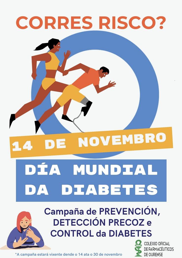 Campaña do Colexio oficial de Farmacéuticos de Ourense con motivo do Día Mundial da Diabetes.. COFO / Europa Press