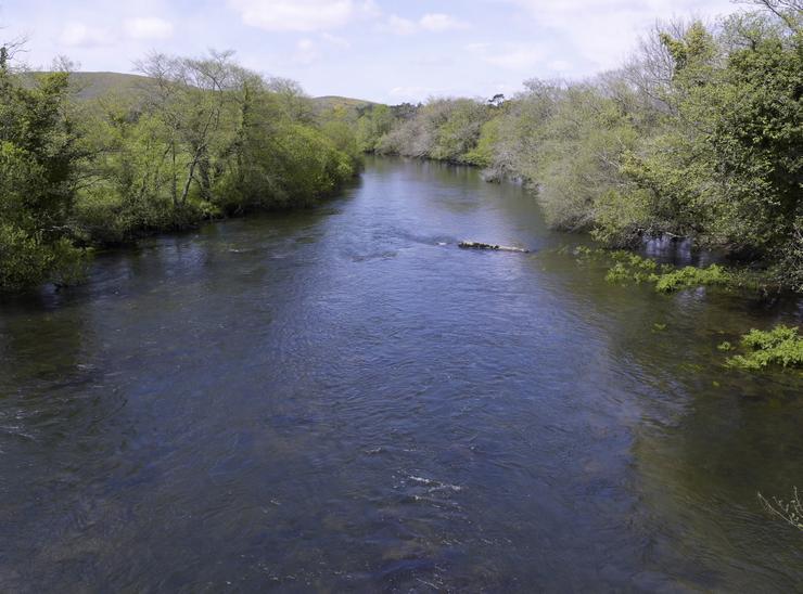 Río Xallas en Ponte Olveira 