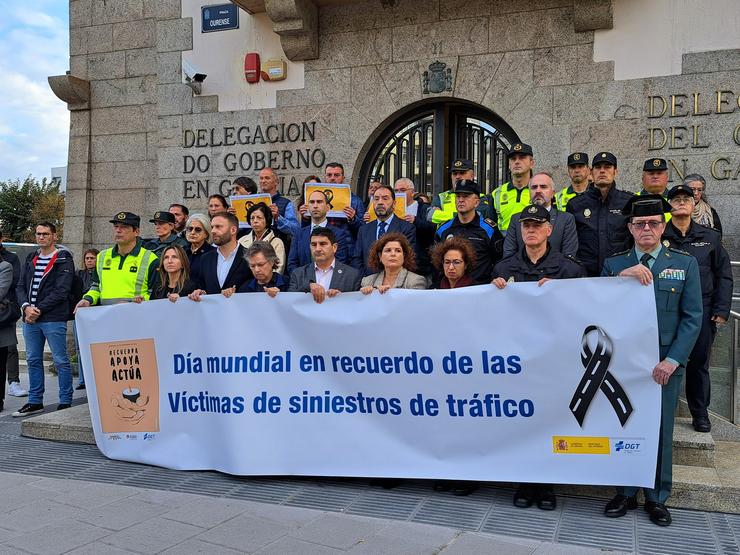 Acto polo Día Mundial en Recordo polas Vítimas de Accidentes de Tráfico / DELEGACIÓN DO GOBERNO / Europa Press