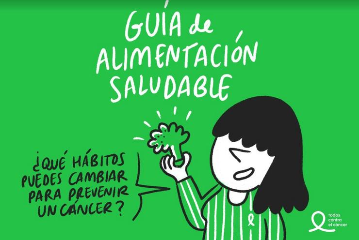 Guía de Alimentación Saudable da AECC 