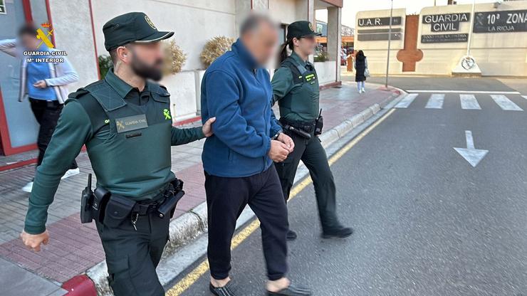 Detido un home en Nájera./ GARDA CIVIL DA Rioxa / Europa Press
