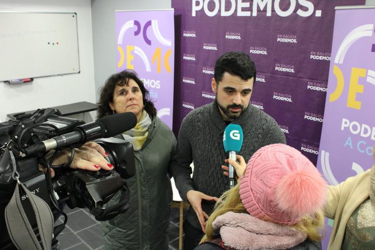 Podemos Galicia arrinca os seus encontros provinciais na Coruña para elaborar o programa electoral./ PODEMOS GALICIA / Europa Press