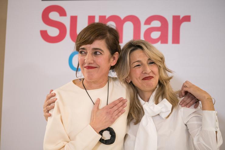 Marta Lois e Yolanda Díaz 