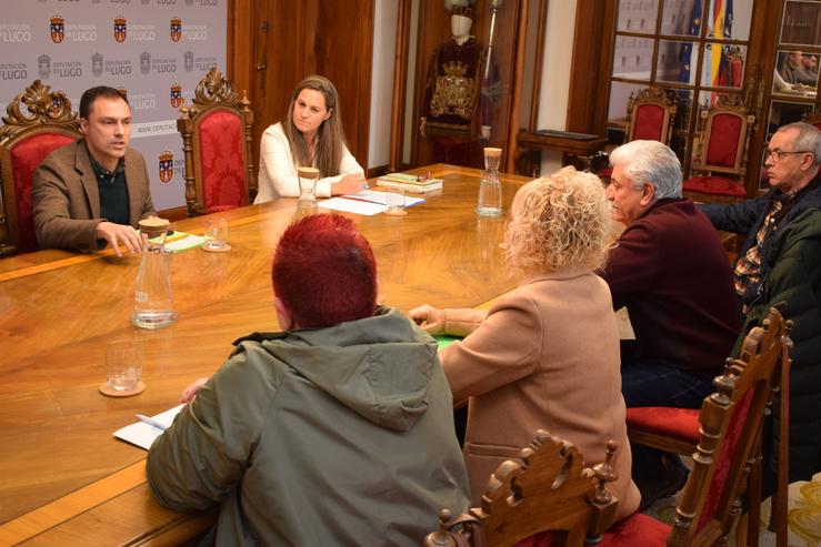 A Deputación de Lugo reúnese coa Plataforma Pro Residencia de Becerreá / Deputación de Lugo