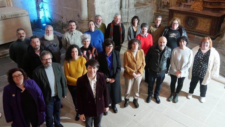 A portavoz nacional do BNG, Ana Pontón, nun acto polo 92 aniversario do Partido Galeguista ./ BNG / Europa Press