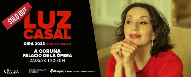 A cantante Luz Casal / Cávea Producciones - Europa Press.