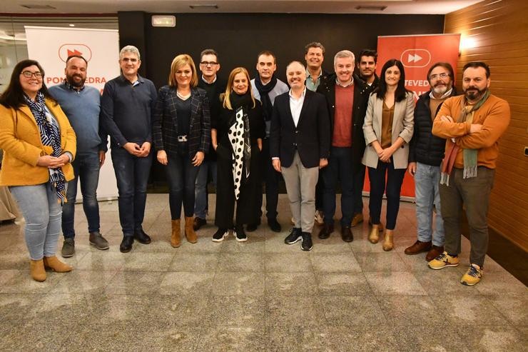 Alcaldes socialistas da provincia de Pontevedra / PSOE.