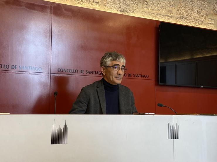 O concelleiro compostelán José Manuel Pichel / Europa Press
