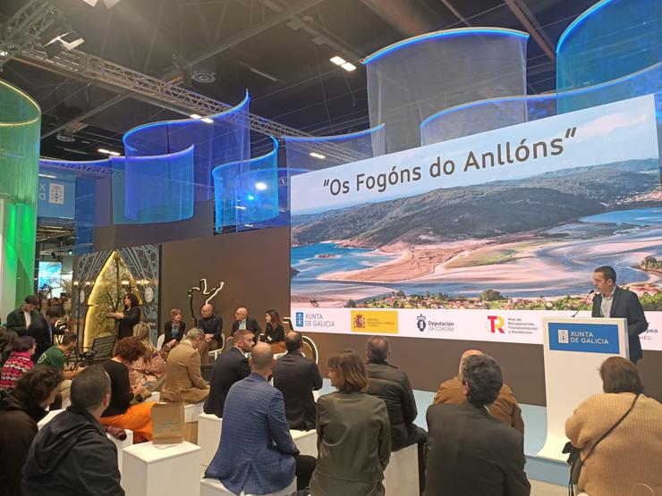 A Deputación da Coruña presenta 'Vos Fogóns do Anllóns' na Feira Internacional do Turismo (FITUR).