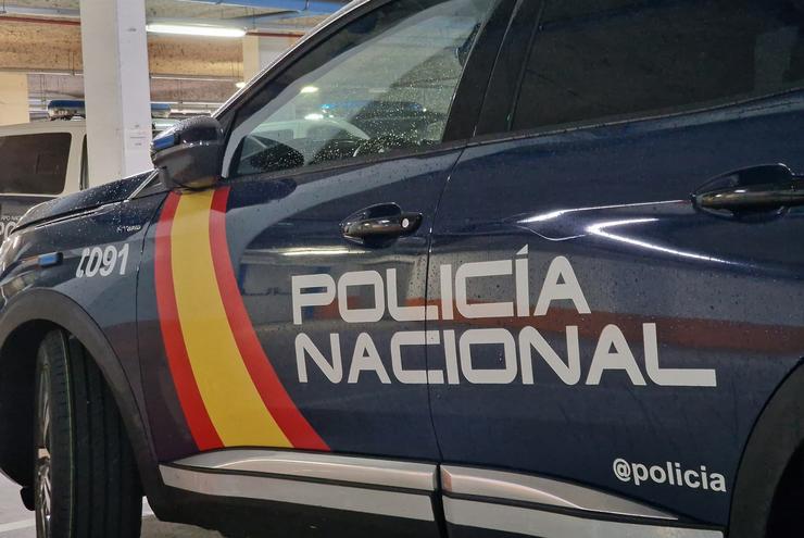 Coche de Policía Nacional en Vigo.. POLICÍA NACIONAL