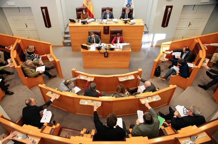 Pleno da Deputación da Coruña. DEPUTACIÓN DA CORUÑA 