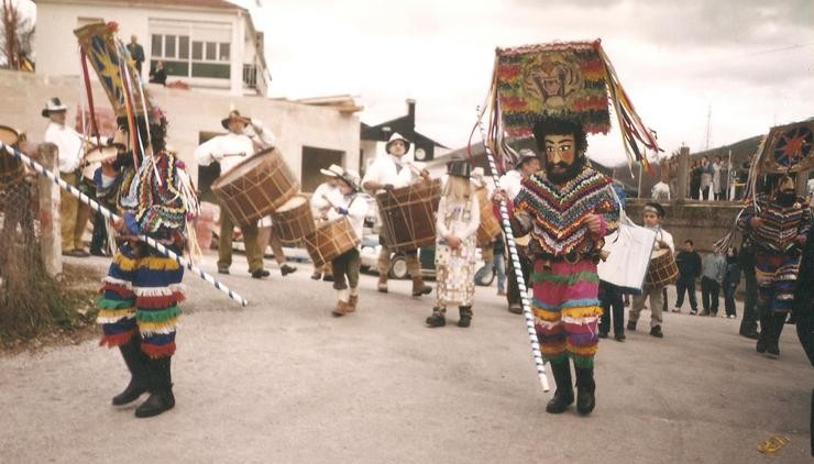 Boteiros de Vilariño de Conso. Foto: XMF