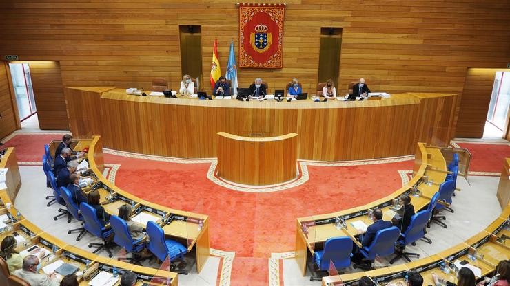 Arquivo - Hemiciclo do Parlamento de Galicia. PARLAMENTO DE GALICIA - Arquivo / Europa Press
