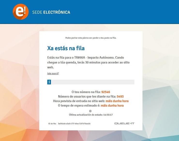 Espera na sede electrónica da Xunta para solicitar axudas para autónomos 