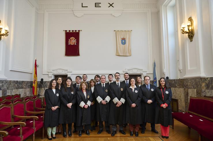Novos xuíces que se incorporan aos xulgados galegos 