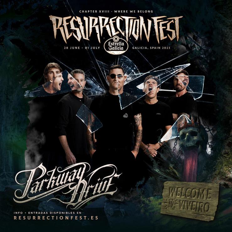 O Resurrection Fest Estrela Galicia anuncia a Parkway Drive como o cuarto gran cabeza de cartel. RESURRECTION FEST / Europa Press