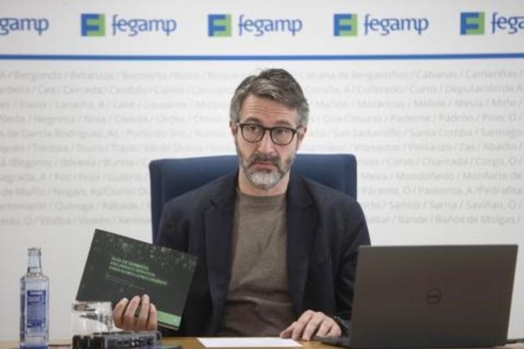 O presidente da Fegamp, Alberto Varela/ Europa Press