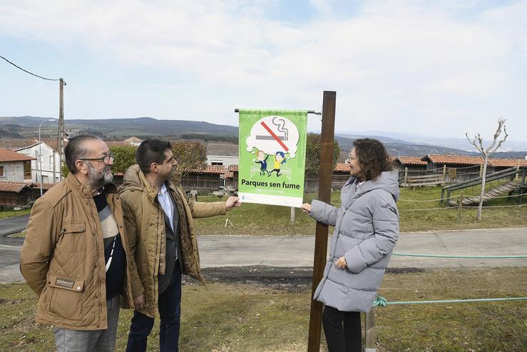 Inauguración espazos da Rede de 'Parques sen Fume'.. XUNTA 